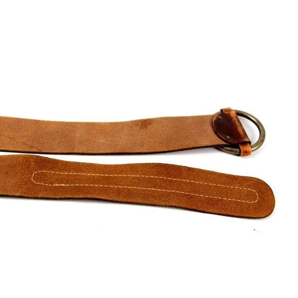 Calderon BROWN GENUINE LEATHER 1 3/4" Wd DRESS CASUAL WOMEN'S BELT Size M (X43 - Picture 11 of 11